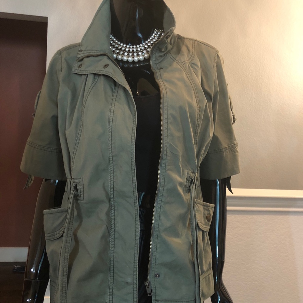 Army Green Shirt Jacket